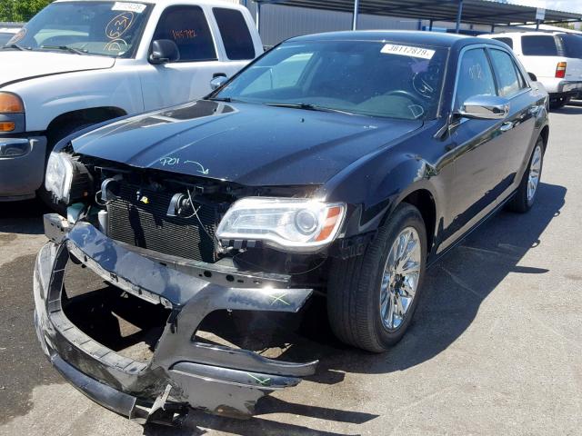 2C3CA5CG6BH546577 - 2011 CHRYSLER 300 LIMITE BLACK photo 2