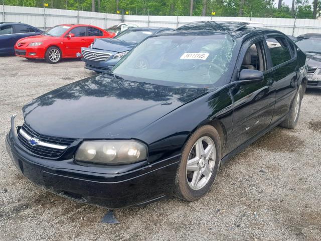 2G1WP521549186941 - 2004 CHEVROLET IMPALA SS BLACK photo 2