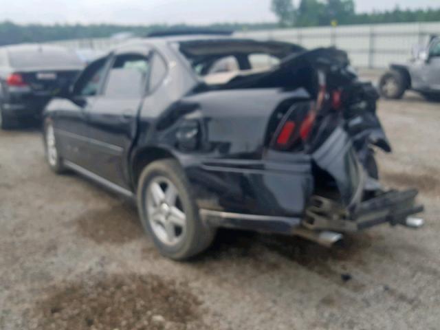 2G1WP521549186941 - 2004 CHEVROLET IMPALA SS BLACK photo 3