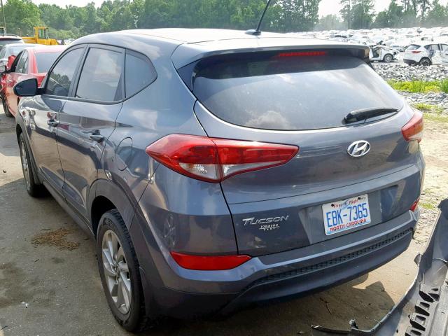 KM8J23A46GU180634 - 2016 HYUNDAI TUCSON SE GRAY photo 3