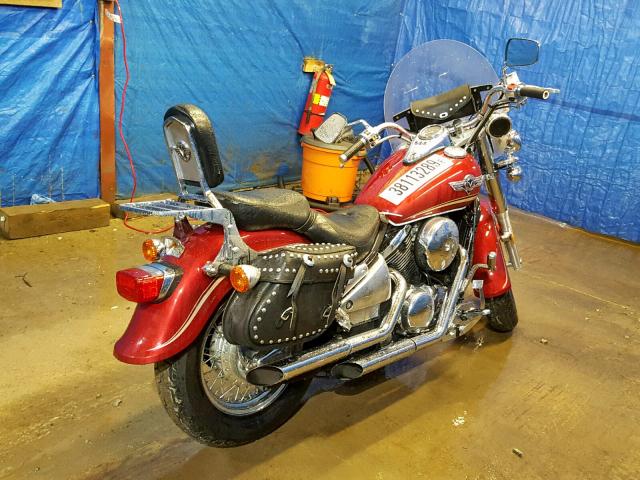 JKBVNCB113B518602 - 2003 KAWASAKI VN800 B RED photo 4