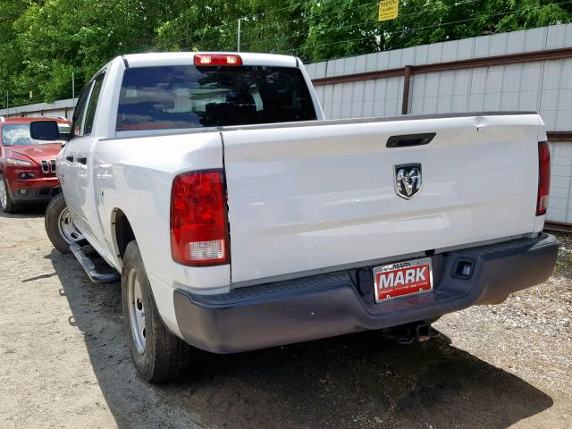 1C6RR6FG4KS516056 - 2019 RAM 1500 CLASS WHITE photo 3