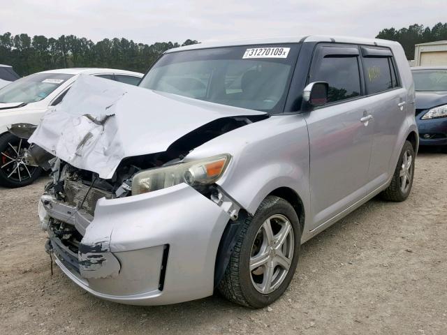 JTLKE50E081048515 - 2008 TOYOTA SCION XB 银色 照片 2