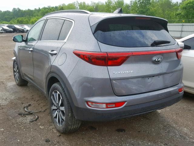 KNDPNCAC6K7508462 - 2019 KIA SPORTAGE E GRAY photo 3