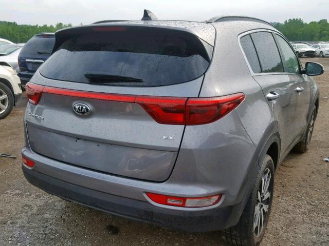 KNDPNCAC6K7508462 - 2019 KIA SPORTAGE E GRAY photo 4