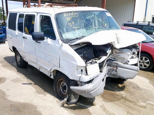 2B7GB11X3SK551826 - 1995 DODGE RAM VAN B1 WHITE photo 1