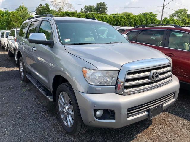 5TDBY67A38S007696 - 2008 TOYOTA SEQUOIA PL SILVER photo 1