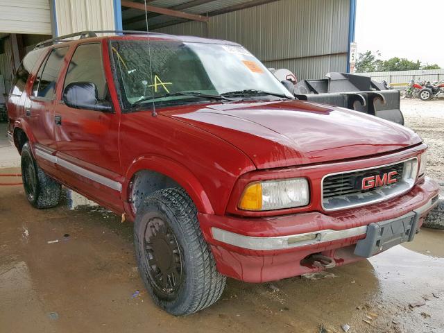 1GKDT13W1T2531543 - 1996 GMC JIMMY MAROON photo 1