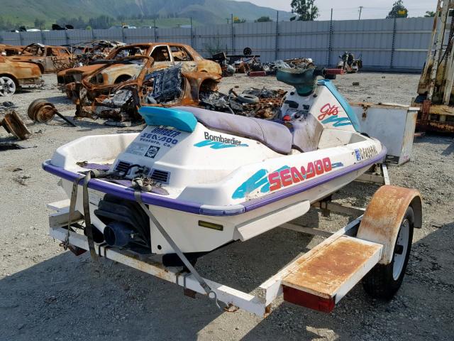 00000ZZN71097K394 - 1994 BOMBARDIER SEA DOO WHITE photo 4