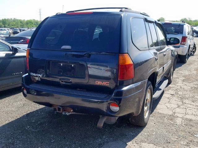 1GKDT13S522205790 - 2002 GMC ENVOY BLACK photo 4