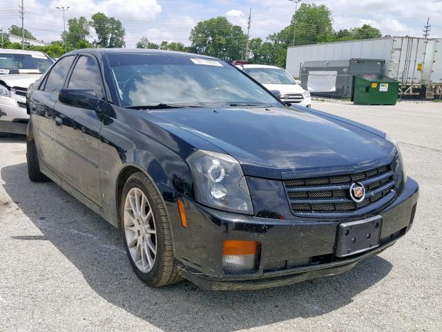 1G6DP577970146147 - 2007 CADILLAC CTS HI FEA BLACK photo 1