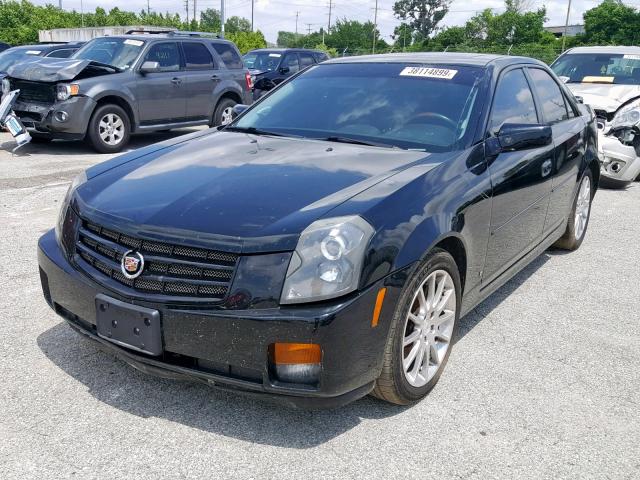 1G6DP577970146147 - 2007 CADILLAC CTS HI FEA BLACK photo 2