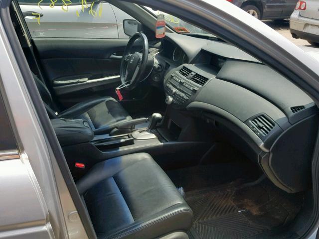 1HGCP26899A006731 - 2009 HONDA ACCORD EXL SILVER photo 5