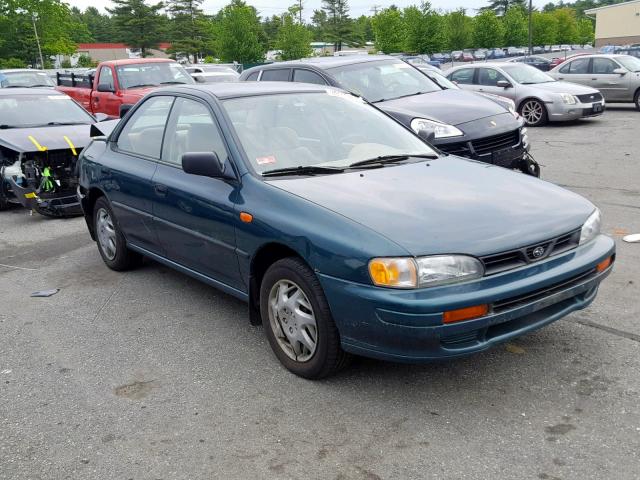 JF1GC4355TH510389 - 1996 SUBARU IMPREZA L GREEN photo 1