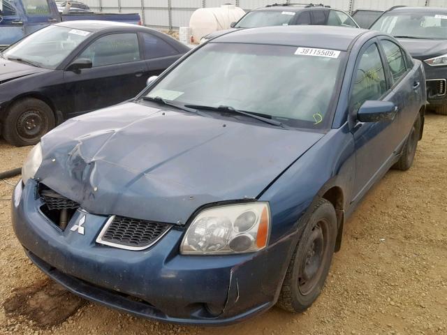 4A3AB36S94E603544 - 2004 MITSUBISHI GALANT LS BLUE photo 2