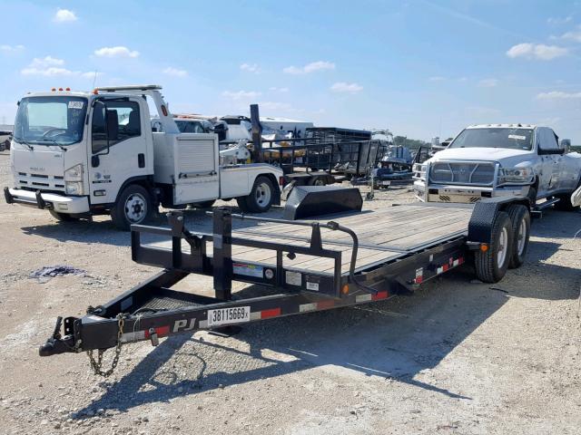 4P5T62021H1270021 - 2017 PJ TRAILER BLACK photo 2