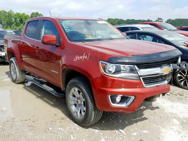 1GCGSCE39G1310388 - 2016 CHEVROLET COLORADO L MAROON photo 1