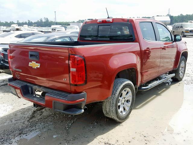 1GCGSCE39G1310388 - 2016 CHEVROLET COLORADO L MAROON photo 4