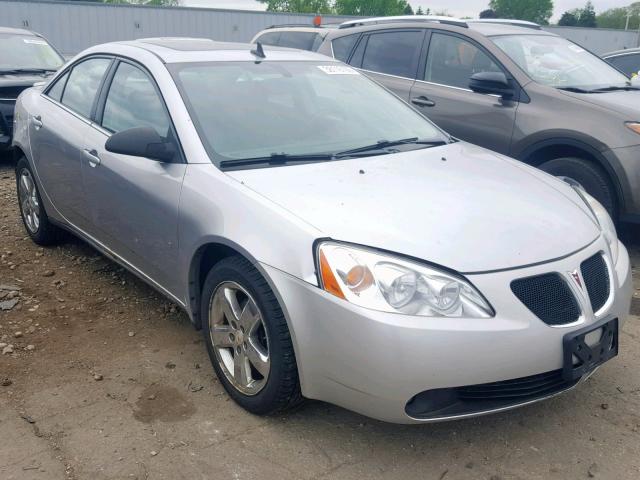 1G2ZH57N284196112 - 2008 PONTIAC G6 GT SILVER photo 1