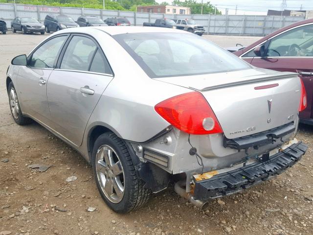 1G2ZH57N284196112 - 2008 PONTIAC G6 GT SILVER photo 3