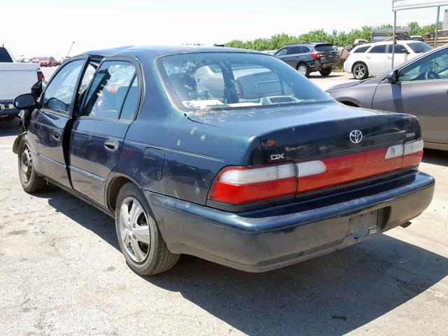 1NXBB02E2VZ569827 - 1997 TOYOTA COROLLA DX GREEN photo 3