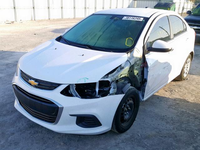 1G1JB5SH3H4138367 - 2017 CHEVROLET SONIC LS 白色 照片 2