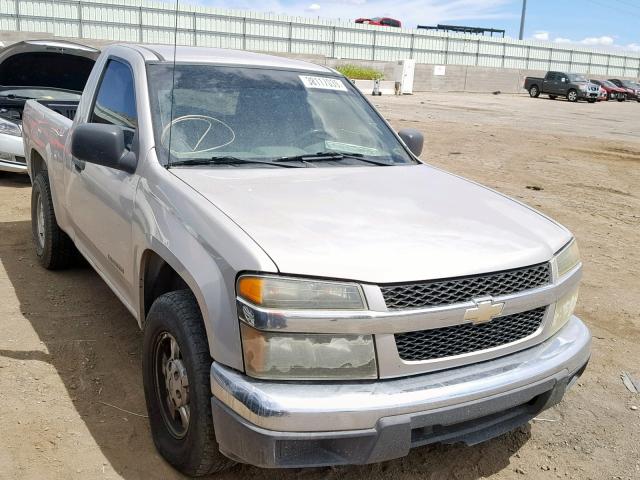 1GCCS146358187125 - 2005 CHEVROLET COLORADO GRAY photo 1