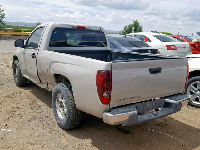 1GCCS146358187125 - 2005 CHEVROLET COLORADO GRAY photo 3