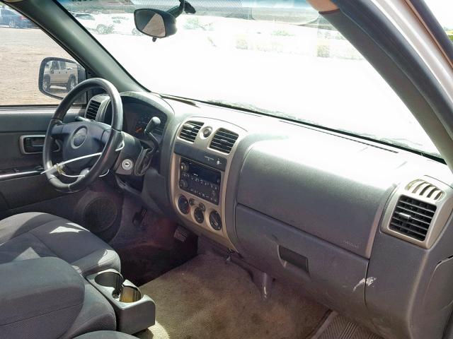 1GCCS146358187125 - 2005 CHEVROLET COLORADO GRAY photo 9