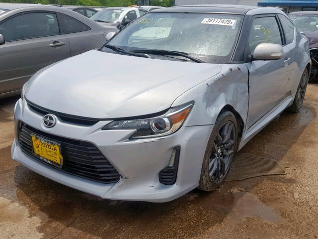JTKJF5C75E3077423 - 2014 TOYOTA SCION TC ლურჯი ფოტო 2