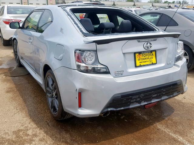 JTKJF5C75E3077423 - 2014 TOYOTA SCION TC ლურჯი ფოტო 3