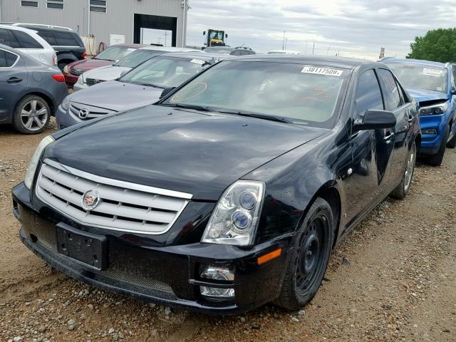 1G6DW677370172025 - 2007 CADILLAC STS BLACK photo 2