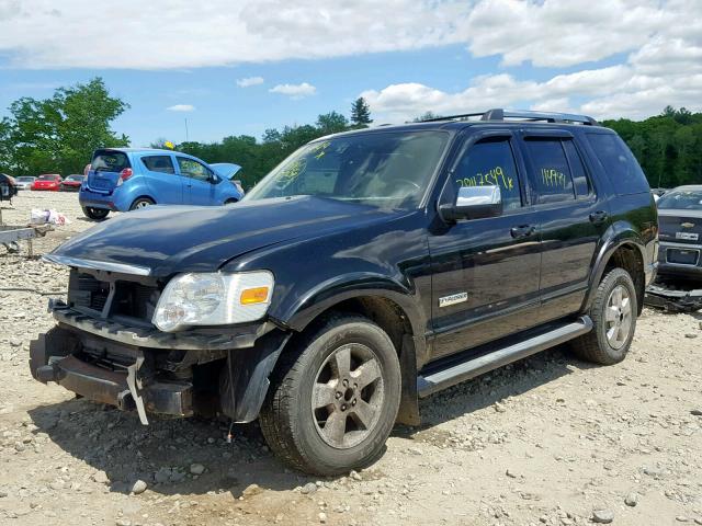 1FMEU758X6UA15703 - 2006 FORD EXPLORER L BLACK photo 2