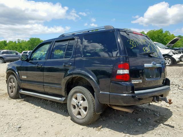 1FMEU758X6UA15703 - 2006 FORD EXPLORER L BLACK photo 3