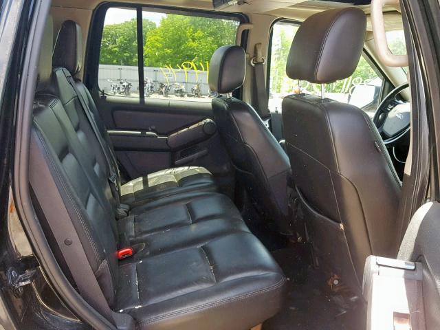 1FMEU758X6UA15703 - 2006 FORD EXPLORER L BLACK photo 6