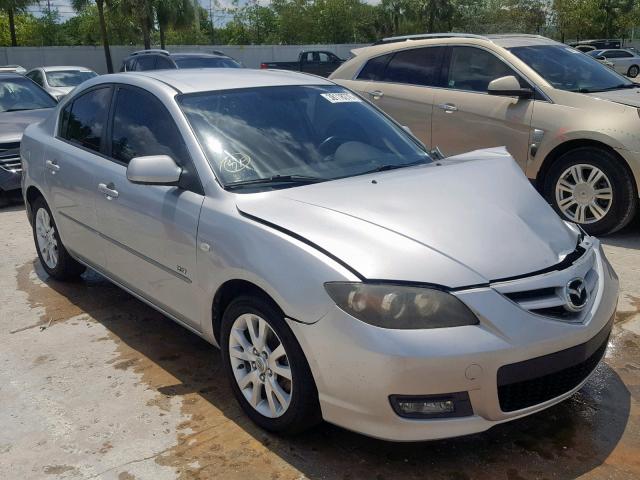 JM1BK323771663257 - 2007 MAZDA 3 S SILVER photo 1