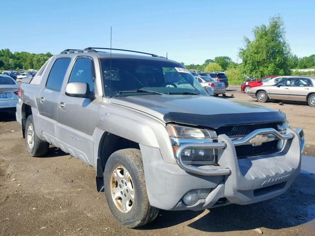 3GNEK13T82G221279 - 2002 CHEVROLET AVALANCHE TAN photo 1