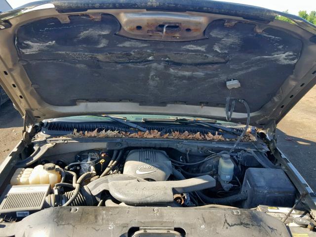 3GNEK13T82G221279 - 2002 CHEVROLET AVALANCHE TAN photo 7