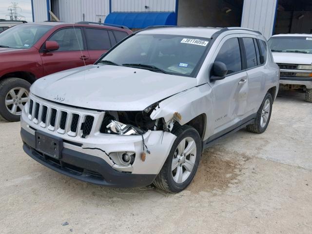 1J4NT1FB5BD287210 - 2011 JEEP COMPASS SP Күміс фото 2