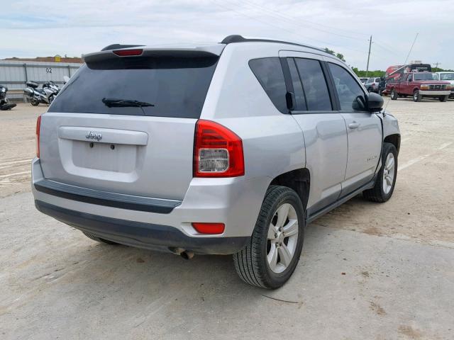 1J4NT1FB5BD287210 - 2011 JEEP COMPASS SP Күміс фото 4