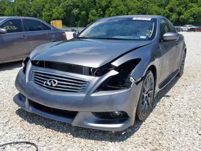 JN1CV6EK1EM110375 - 2014 INFINITI Q60 JOURNE GRAY photo 2