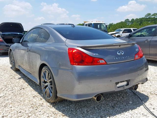 JN1CV6EK1EM110375 - 2014 INFINITI Q60 JOURNE GRAY photo 3