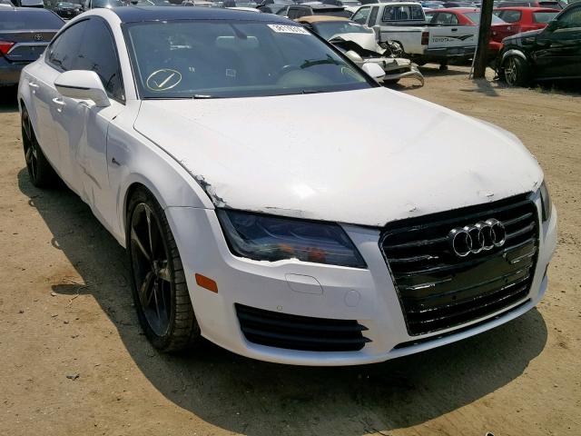 WAUSGAFC9CN007433 - 2012 AUDI A7 PRESTIG WHITE photo 1