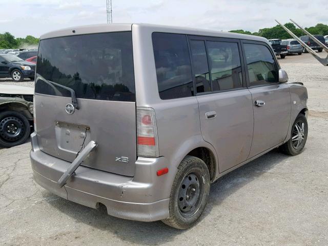JTLKT324240156388 - 2004 TOYOTA SCION XB 银色 照片 4