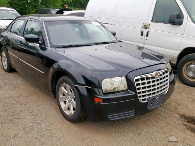 2C3LA43R97H859898 - 2007 CHRYSLER 300 BLACK photo 1