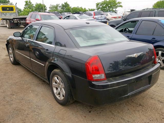 2C3LA43R97H859898 - 2007 CHRYSLER 300 BLACK photo 3