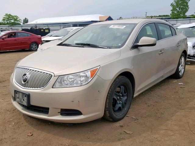 1G4GA5EC2BF177754 - 2011 BUICK LACROSSE C TAN photo 2