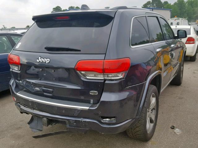 1C4RJFCGXEC409564 - 2014 JEEP GRAND CHER GRAY photo 4