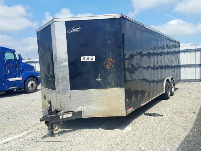 53FBE2421HF029162 - 2017 UTILITY TRAILER BLACK photo 2