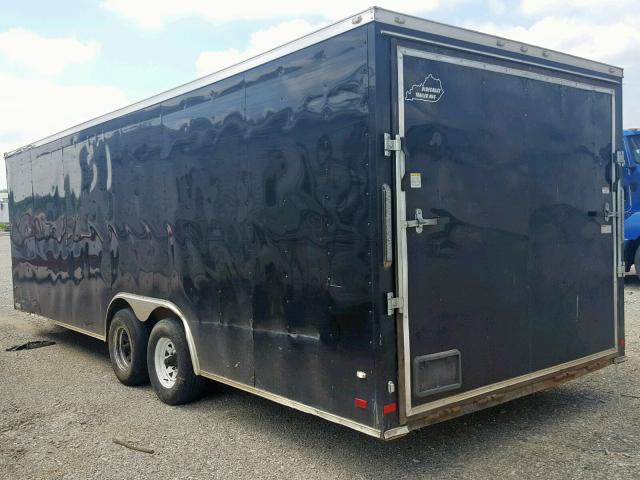 53FBE2421HF029162 - 2017 UTILITY TRAILER BLACK photo 3